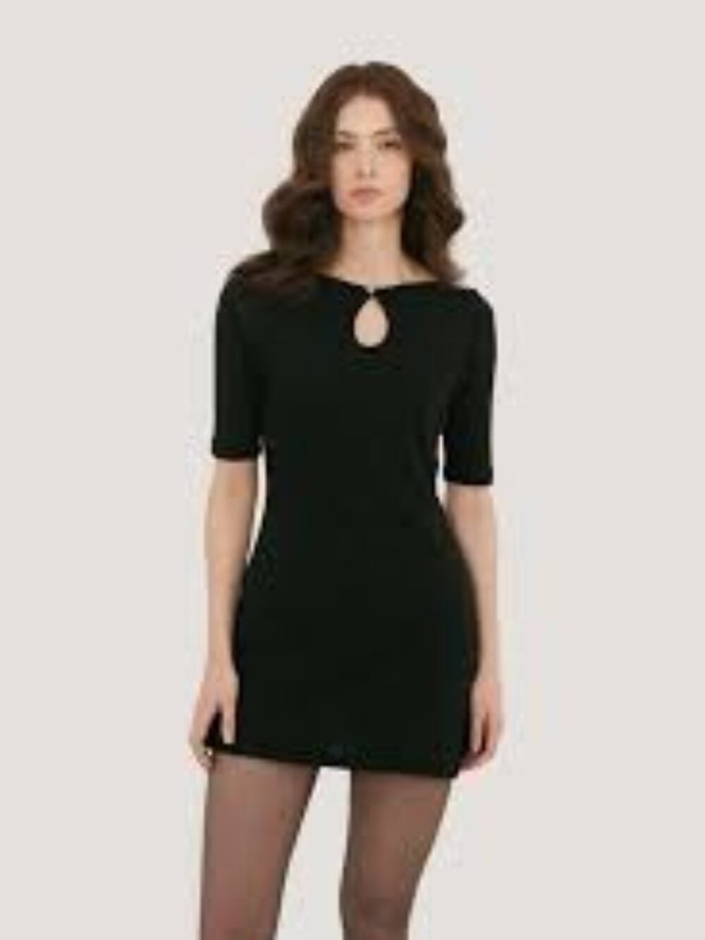 Camilla Keyhole 3/4 Sleeve Dress
